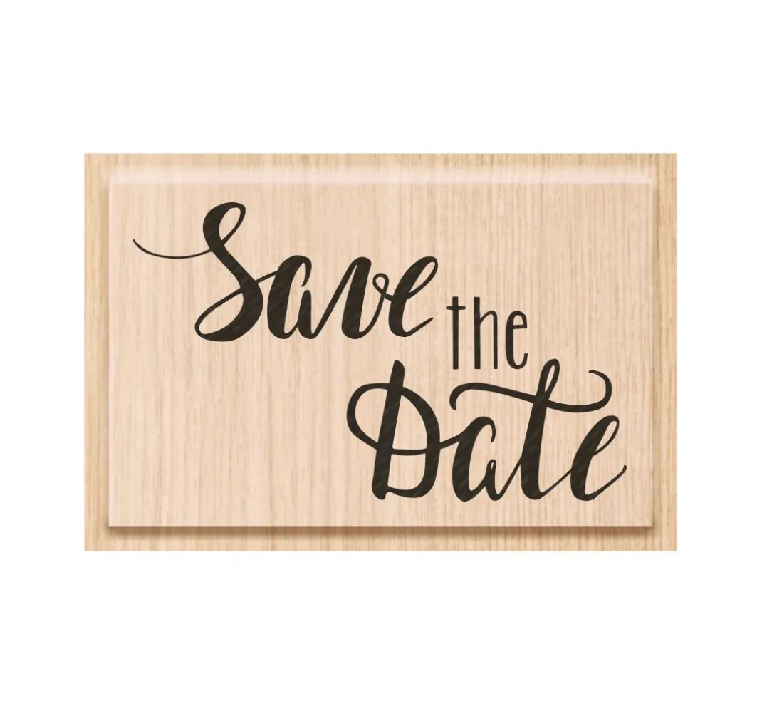 Heyda Stempel & Zubehör|Kartengestaltung>Holzstempel "Save the Date"