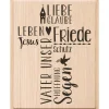 Heyda Stempel & Zubehör|Scrapbooking>Holzstempel "Vater Unser"
