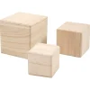 creativ company Decoupage|Décopatch>Holzwürfel, 3er-Set