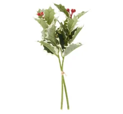 DPI Bäume & Zweige>Ilexzweig mit Beeren, 33 cm