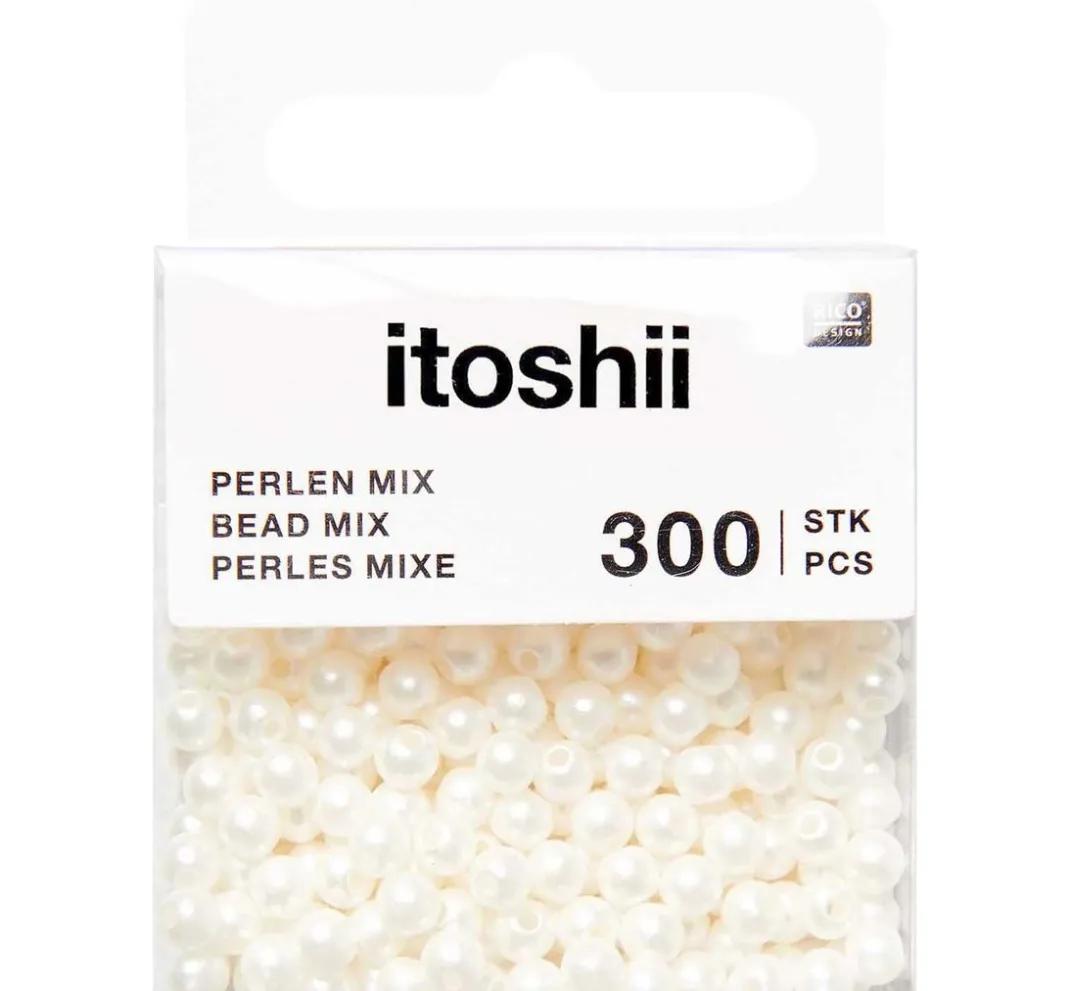 Rico Design Acrylperlen|Itoshii>itoshii Perlen, 4 mm