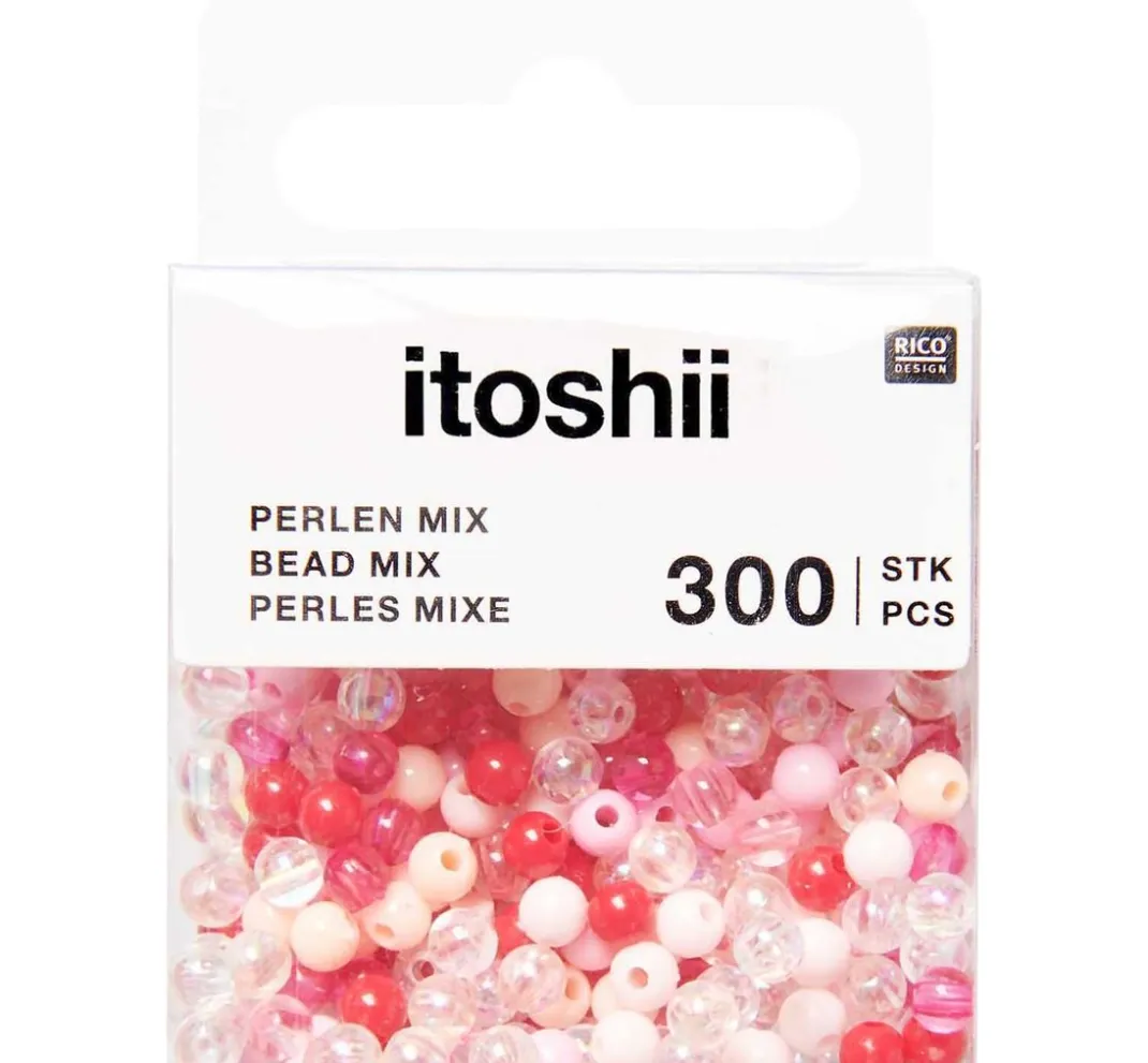 Rico Design Acrylperlen|Itoshii>itoshii Perlen, 4 mm