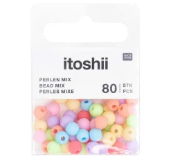 Kinder Rico Design Itoshii|Perlen>itoshii Perlen-Set "Rainbow Matt"
