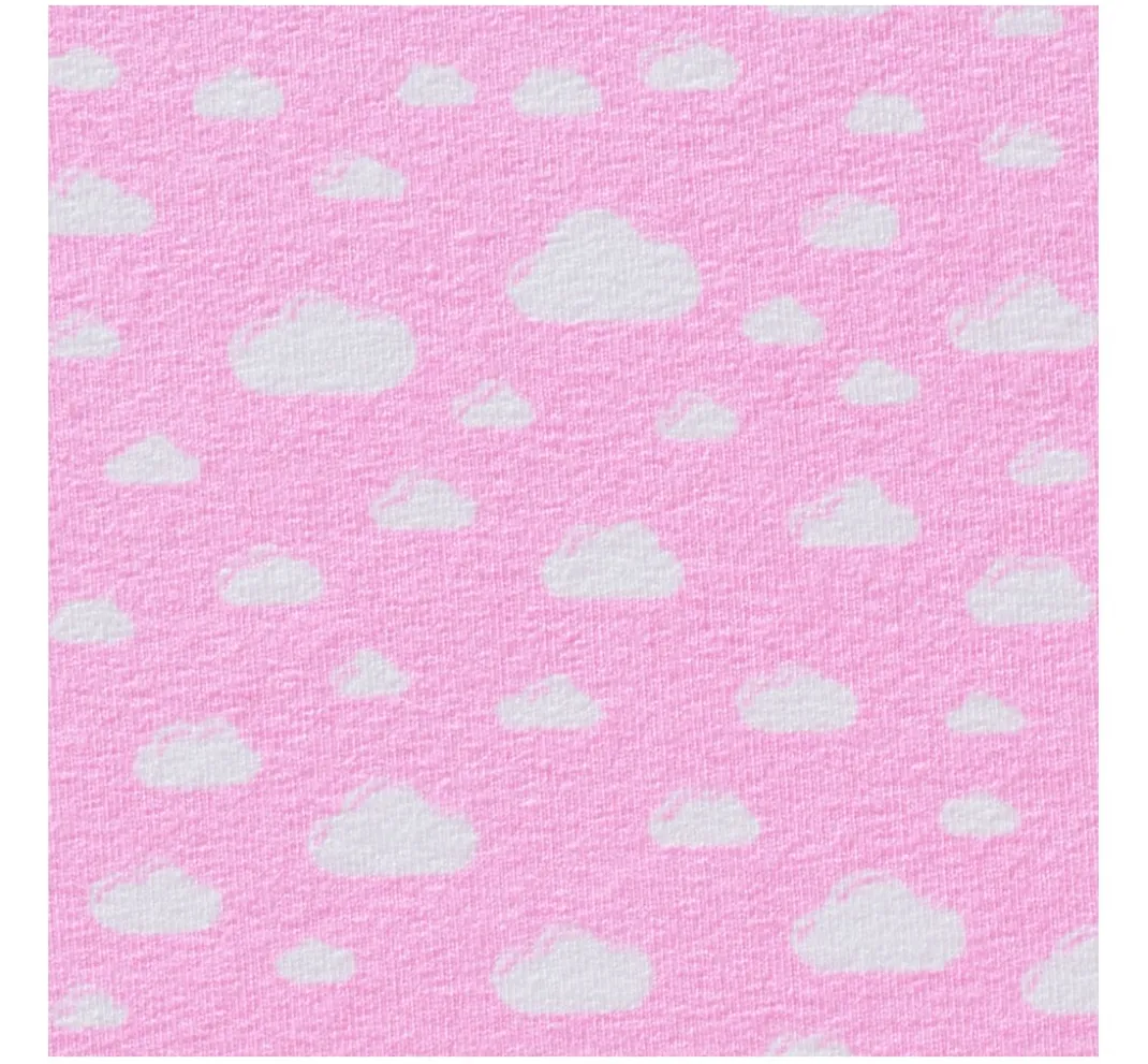 VBS Marktplatz Jerseystoff|Stoff Meterware>Jersey-Stoff "Wolken"