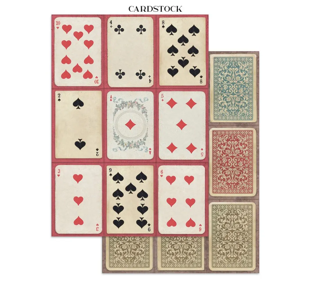 Stamperia Farb- & Motivblöcke|Scrapbooking>Junk Journal Book "Alice in Christmas"