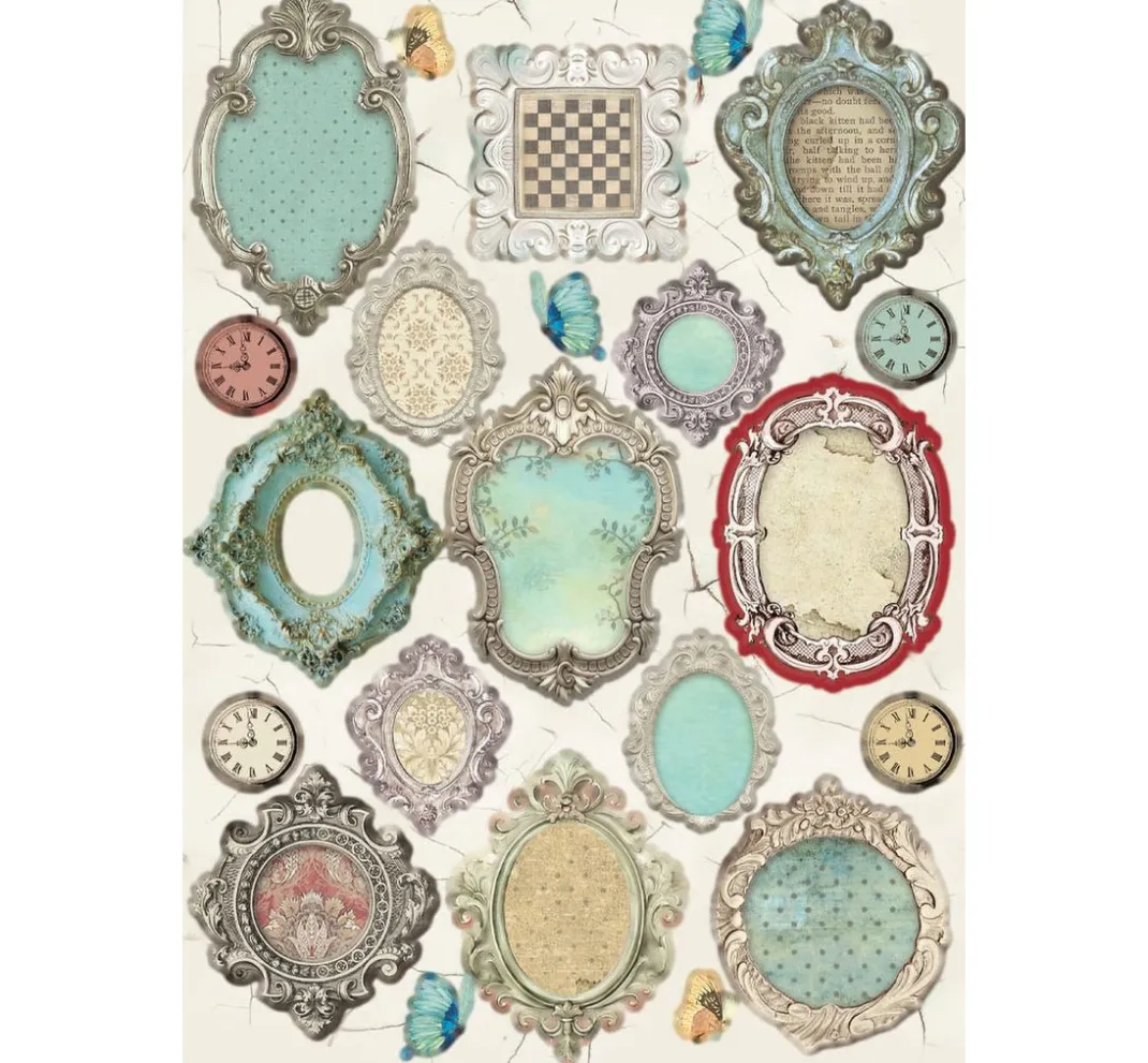 Stamperia Farb- & Motivblöcke|Scrapbooking>Junk Journal Book "Alice in Christmas"