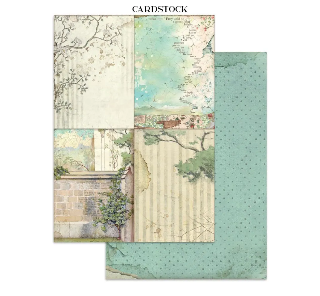 Stamperia Farb- & Motivblöcke|Scrapbooking>Junk Journal Book "Alice in Christmas"