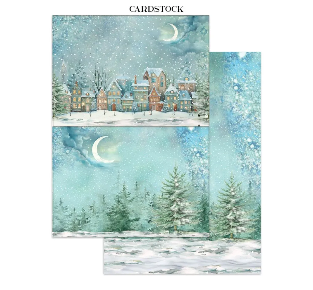 Stamperia Farb- & Motivblöcke|Scrapbooking>Junk Journal Book "Alice in Christmas"