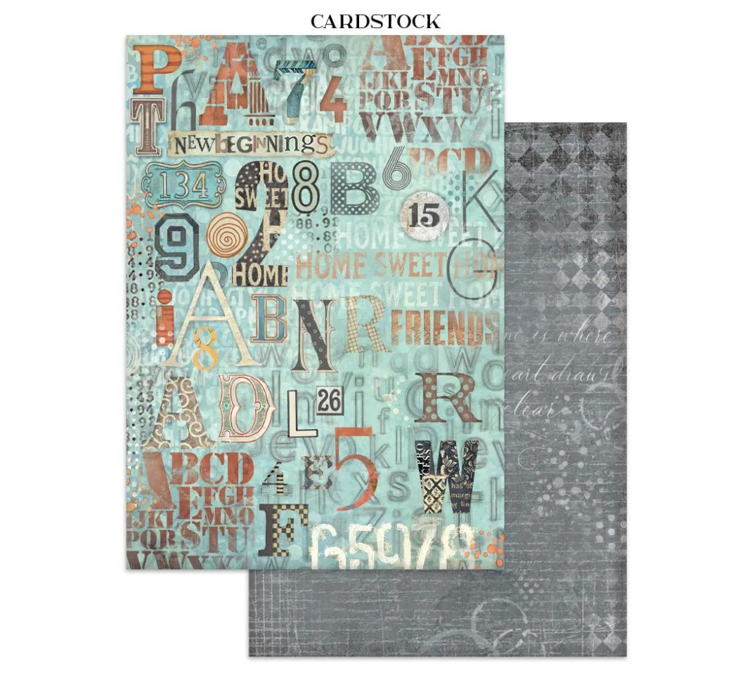 Stamperia Papier-Bastelsets|Farb- & Motivblöcke>Junk Journal Book "Furry Friends"