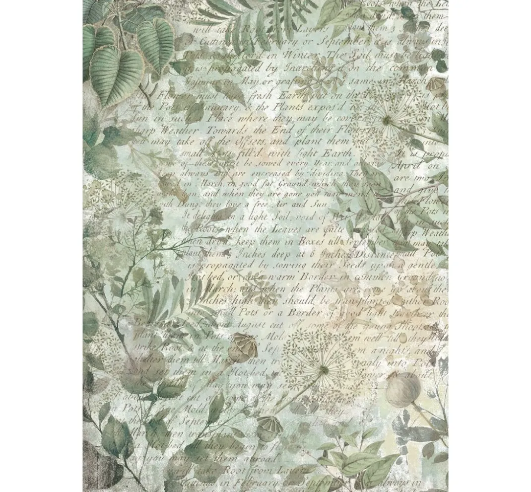Stamperia Scrapbooking|Papier-Bastelsets>Junk Journal Book "Herbarium Silvae"