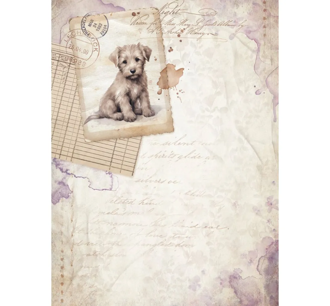 Stamperia Scrapbooking|Papier-Bastelsets>Junk Journal Book "Quiet Days"