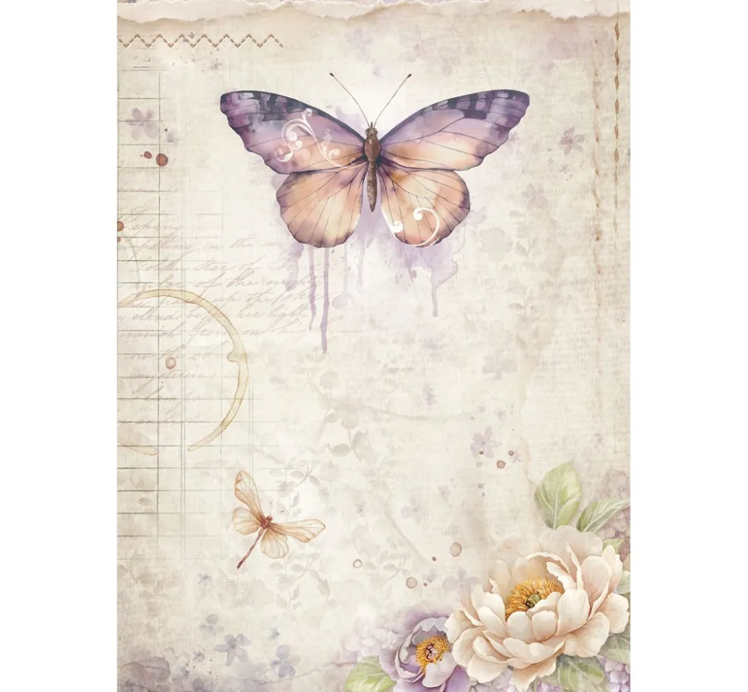 Stamperia Scrapbooking|Papier-Bastelsets>Junk Journal Book "Quiet Days"