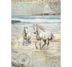 Stamperia Scrapbooking|Papier-Bastelsets>Junk Journal Book "Silent Sea"