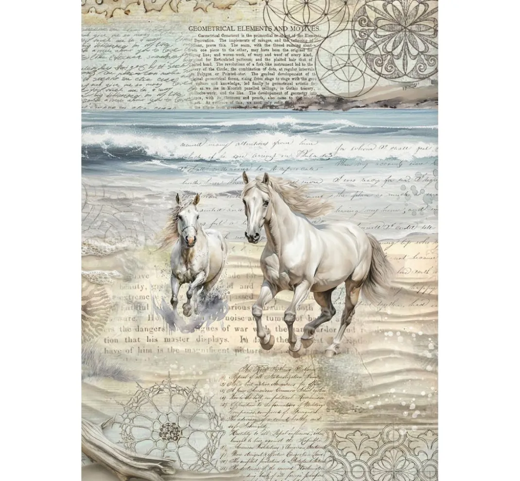 Stamperia Scrapbooking|Papier-Bastelsets>Junk Journal Book "Silent Sea"