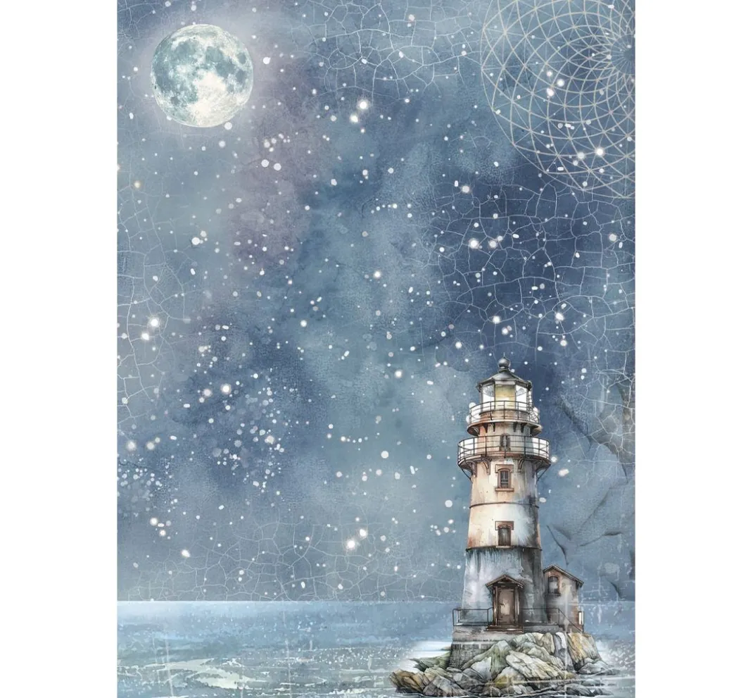 Stamperia Scrapbooking|Papier-Bastelsets>Junk Journal Book "Silent Sea"