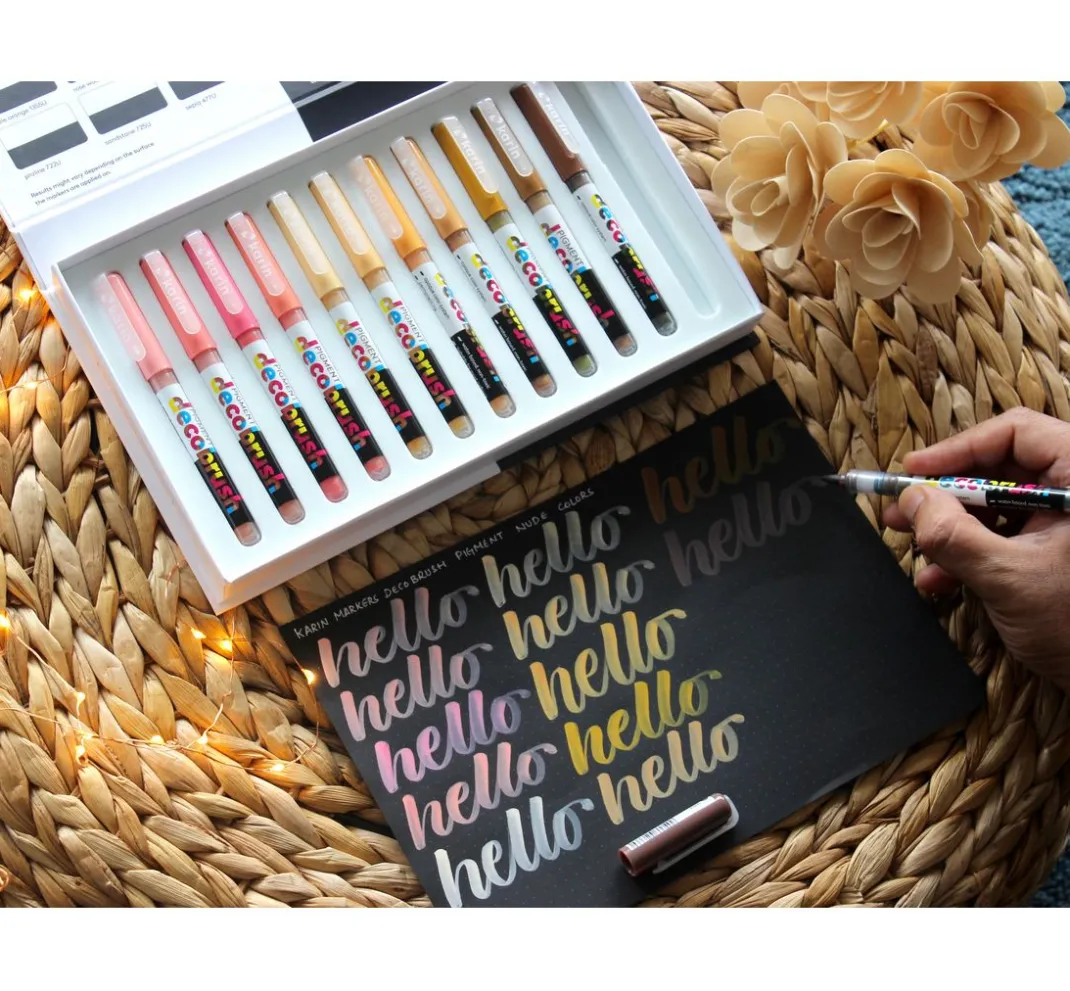 karin Kartengestaltung|Stifte>PIGMENT Decobrush Collection