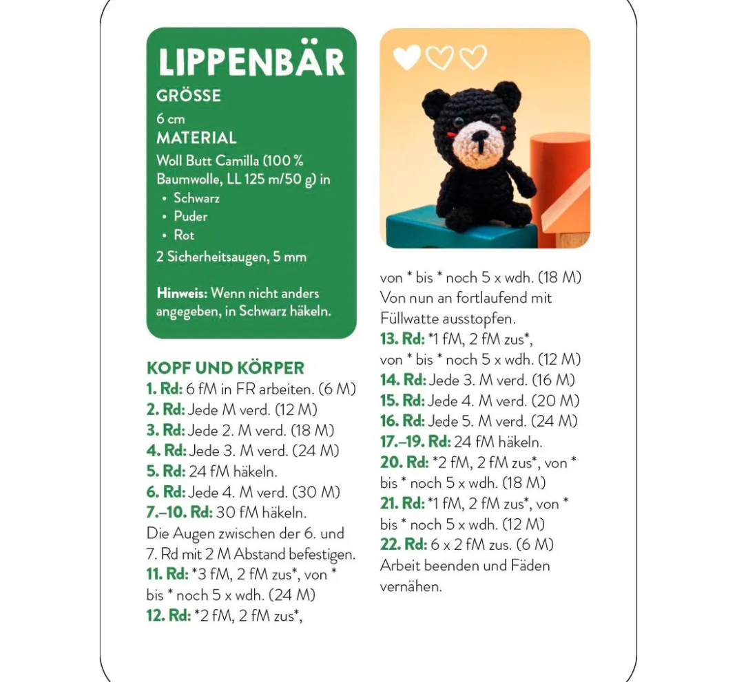 EMF Häkelanleitungen|Häkeln>Kartenset "55 x häkeln - Mini-Amigurumi"