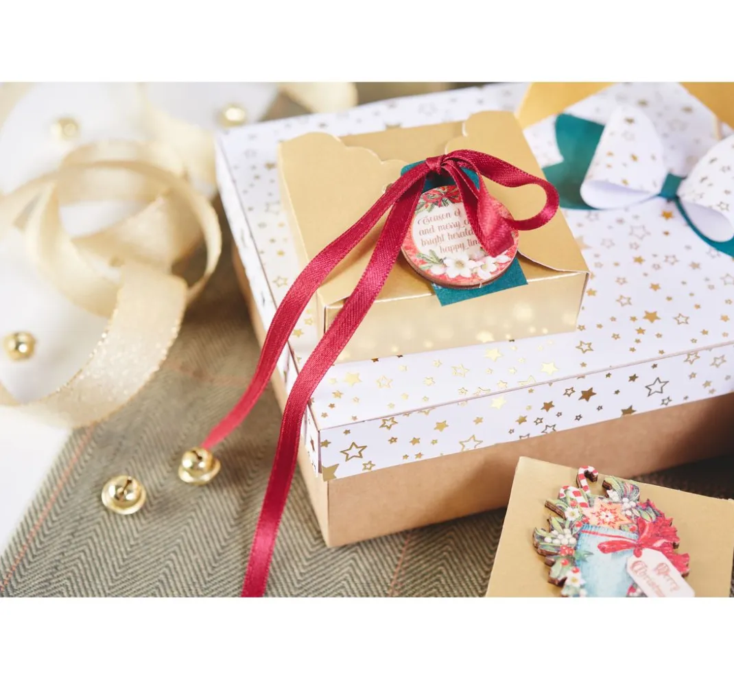 Kinder Heyda Papier|Tonpapier & Fotokarton>Karton-Block "Sterne" Gold/Silber