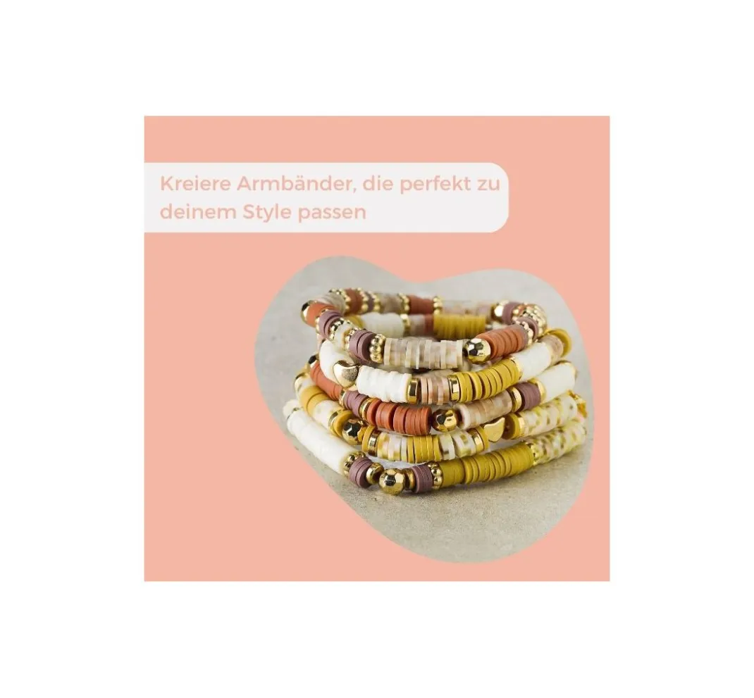 Topp Armbänder|Sets>Katsuki Schmuckset "Golden Beach"