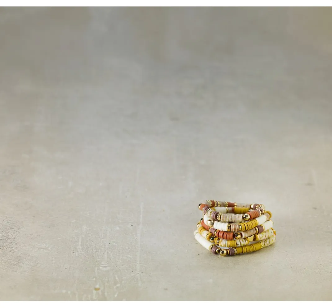 Topp Armbänder|Sets>Katsuki Schmuckset "Golden Beach"