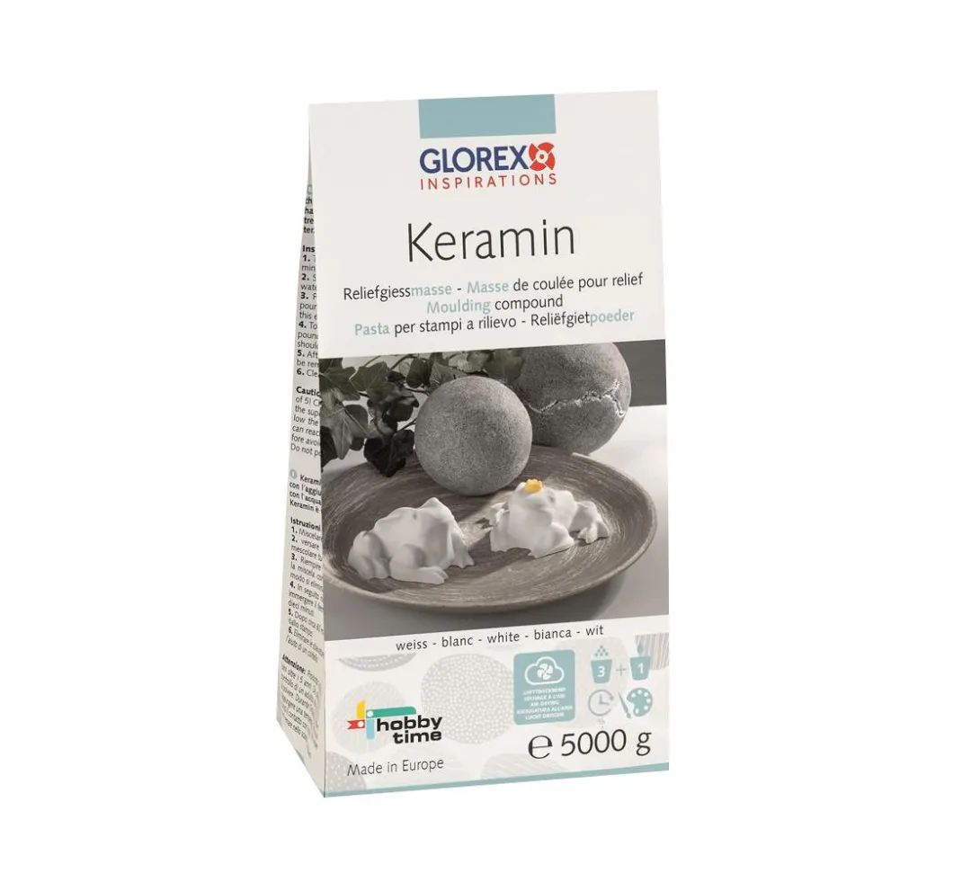 GLOREX Gießmasse>Keramin Reliefgießmasse