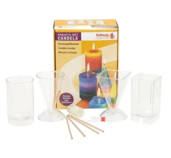 Stellwag creative Kerzen Gestalten|Gießformen>Kerzen-Giessformen, 4er-Set