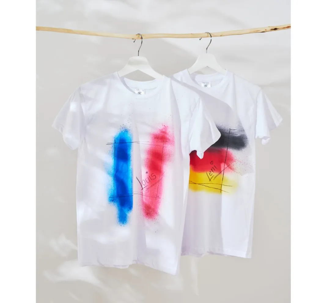 ohne Marke Batik|Weitere Geschenkideen Für Kinder>Kinder T-Shirt "Weiß"