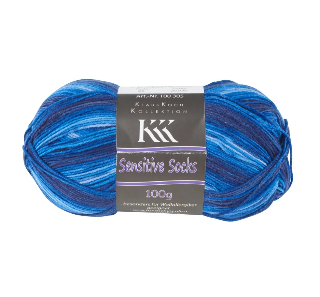 ONline Stricken|Strickwolle>KKK Wolle "Sensitive Socks"