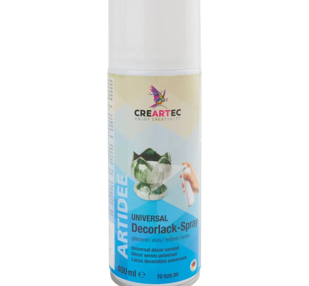 CREARTEC Sprühfarbe|Schutzlack>Klarlack-Spray, 400 ml