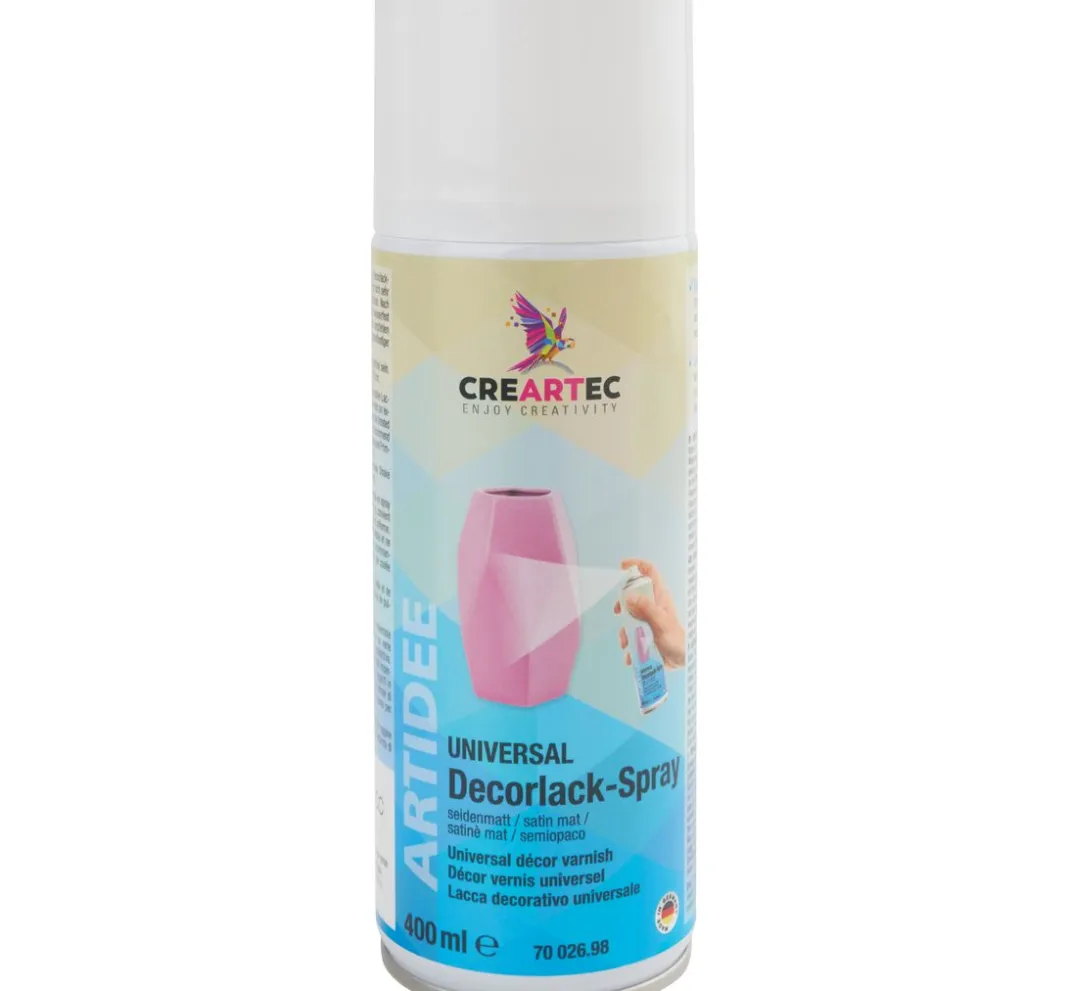 CREARTEC Sprühfarbe|Schutzlack>Klarlack-Spray, 400 ml