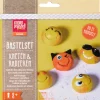 Kinder KNORR prandell Knet-Sets|Sets>Kneten & Radieren Bastelset "Be Happy"