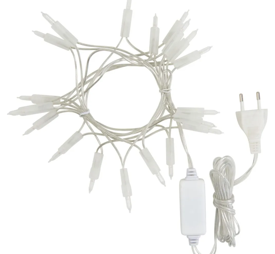 Konstsmide Lichterketten>Mini-LED-Lichterkette, 20 warmweiße Dioden