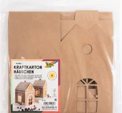 folia Tüten & Anhänger|Tüten & Anhänger>Kraftkarton Häuser