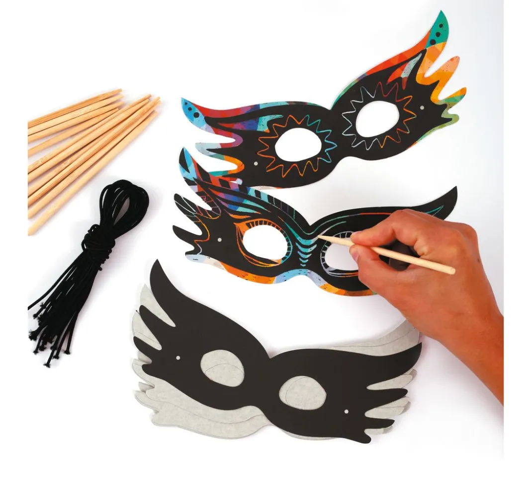 Kinder Graine Creative Kratzbilder|Kratzbilder>Kratz-Masken