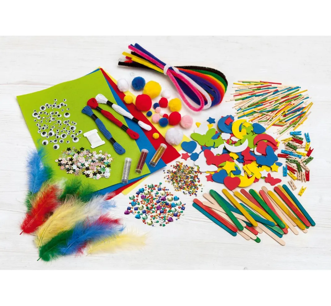 Kinder folia Deko-Bastelsets|Weitere Geschenkideen Für Kinder>Kreativ Box "Mixed"