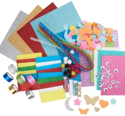 Kinder folia Deko-Bastelsets|Weitere Geschenkideen Für Kinder>Kreativ-Box "Glitter"