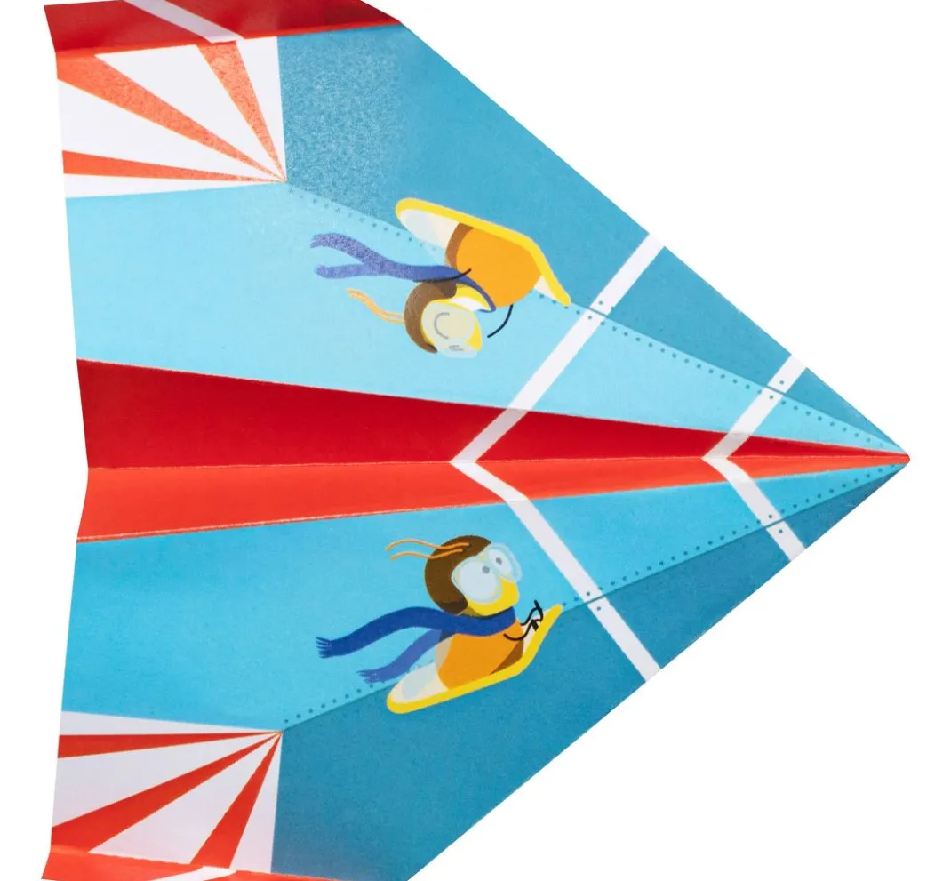 Kinder My Mandarine Papier-Bastelsets|Origami & Papier Falten>Kreativ-Box Origami "Flugzeuge und Raketen"