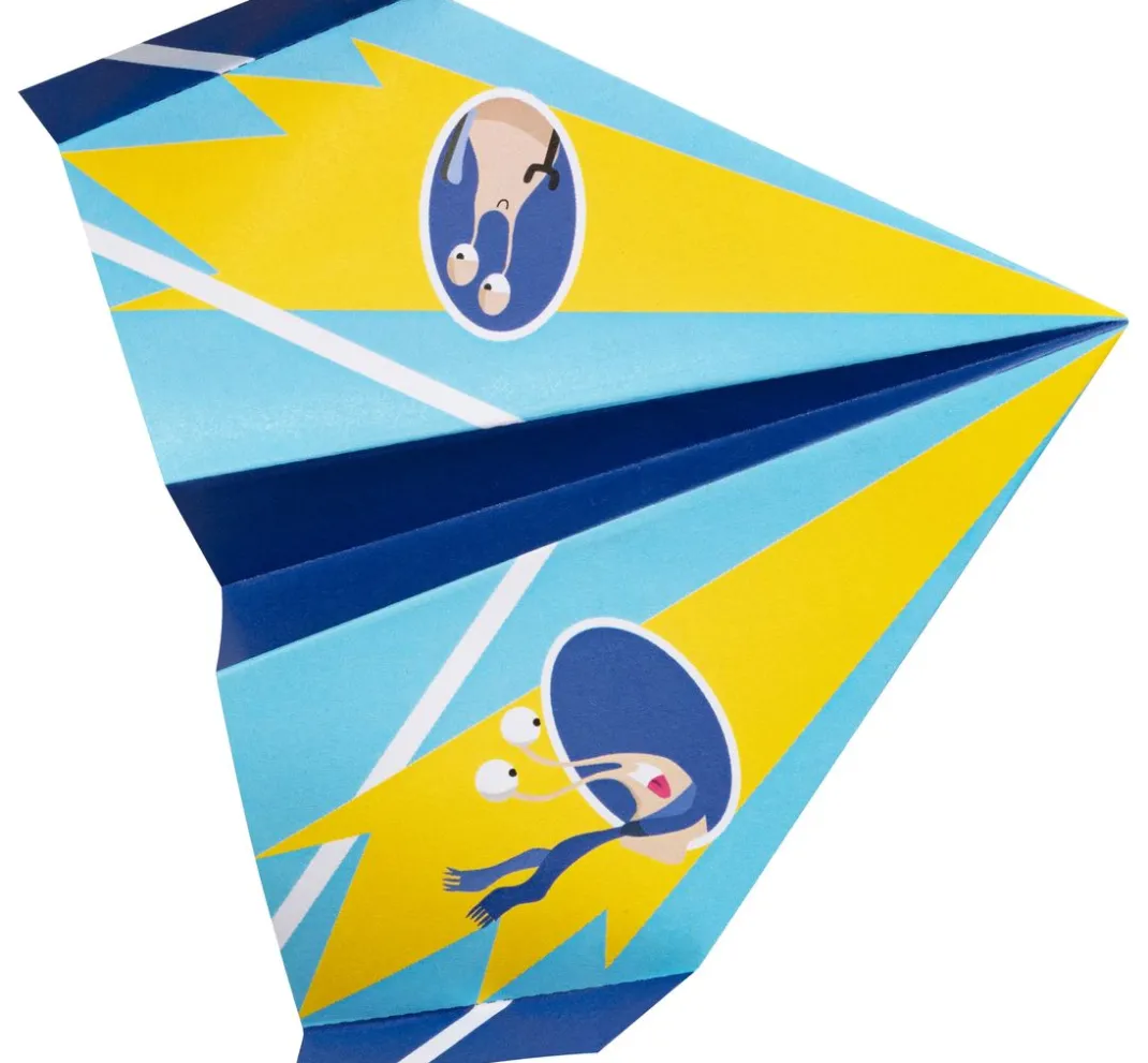 Kinder My Mandarine Papier-Bastelsets|Origami & Papier Falten>Kreativ-Box Origami "Flugzeuge und Raketen"