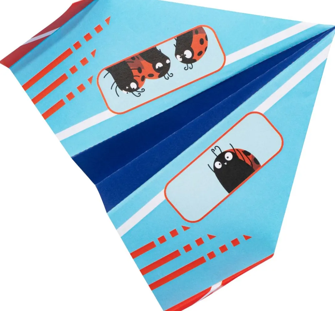 Kinder My Mandarine Papier-Bastelsets|Origami & Papier Falten>Kreativ-Box Origami "Flugzeuge und Raketen"