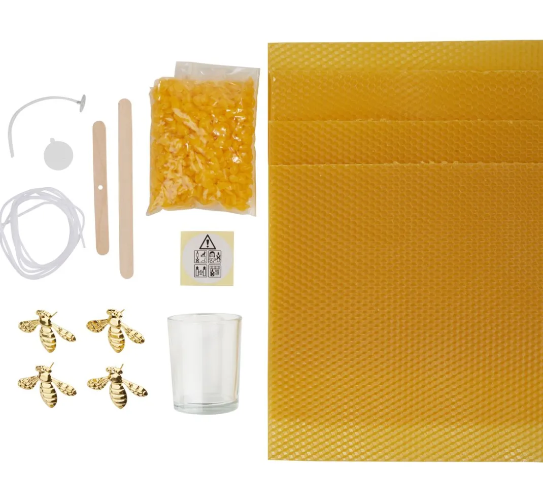 docrafts Simply Make Kerzen Gestalten|Bastelsets>Kreativ-Set "Bienenwachs"