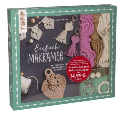 Topp Makramee|Makramee Diy Set>Kreativ-Set "Einfach Makramee. Mit Anleitungsbuch und Material"