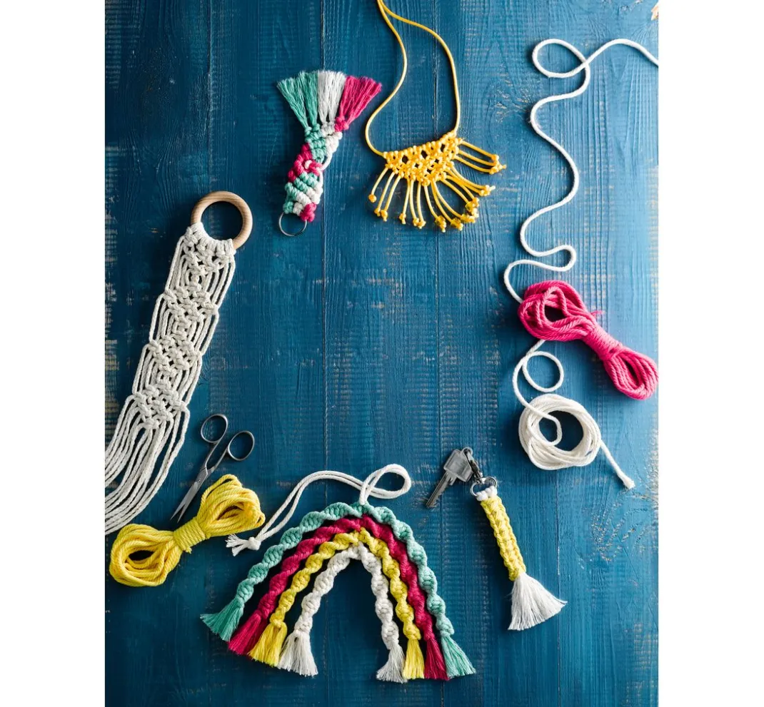 Topp Makramee>Kreativ-Set "Makramee Kids"