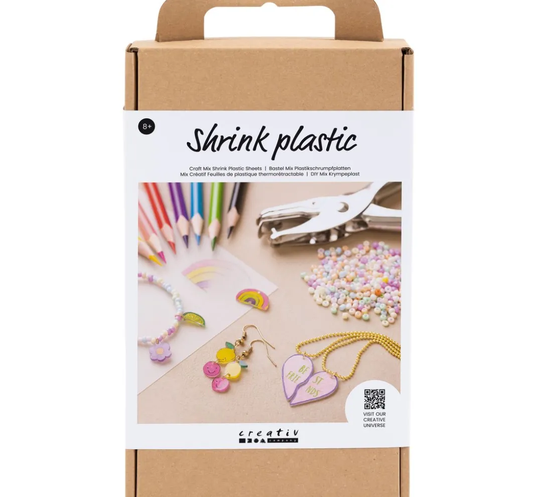 Kinder creativ company Weitere Geschenkideen Für Kinder|Schmuck-Bastelsets>Kreativset Schrumpffolie "Schmuck"