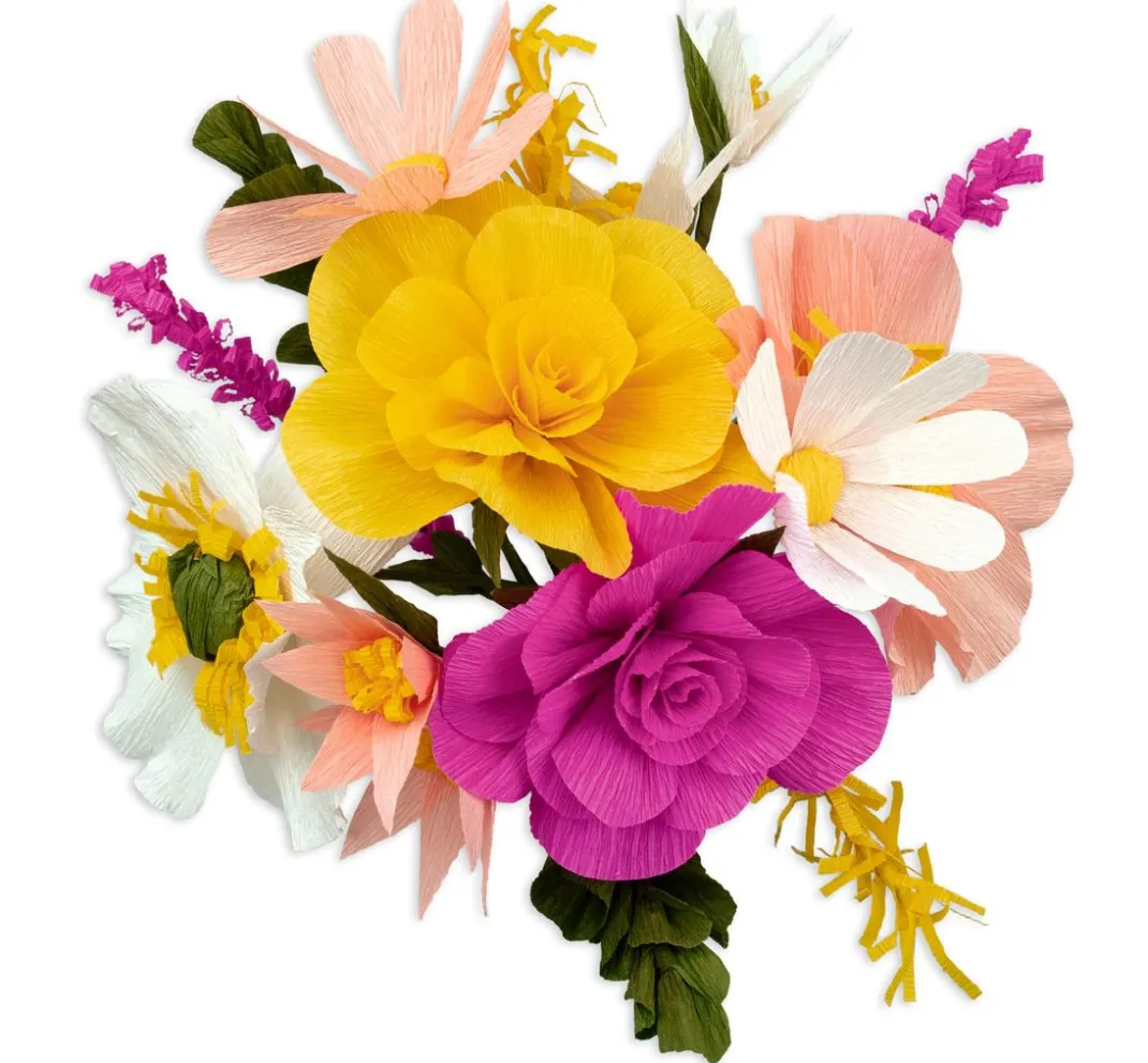 Kinder URSUS Papier>Krepppapier-Blumen-Set