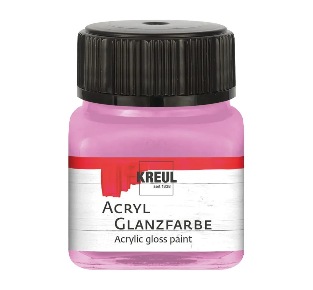 Kreul Kreative Bastelfarbe>KREUL Acryl Glanzfarbe, 20 ml