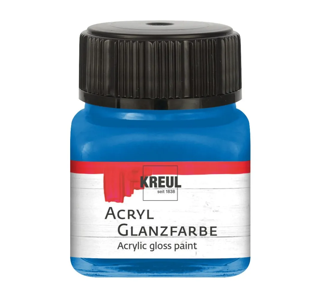 Kreul Kreative Bastelfarbe>KREUL Acryl Glanzfarbe, 20 ml