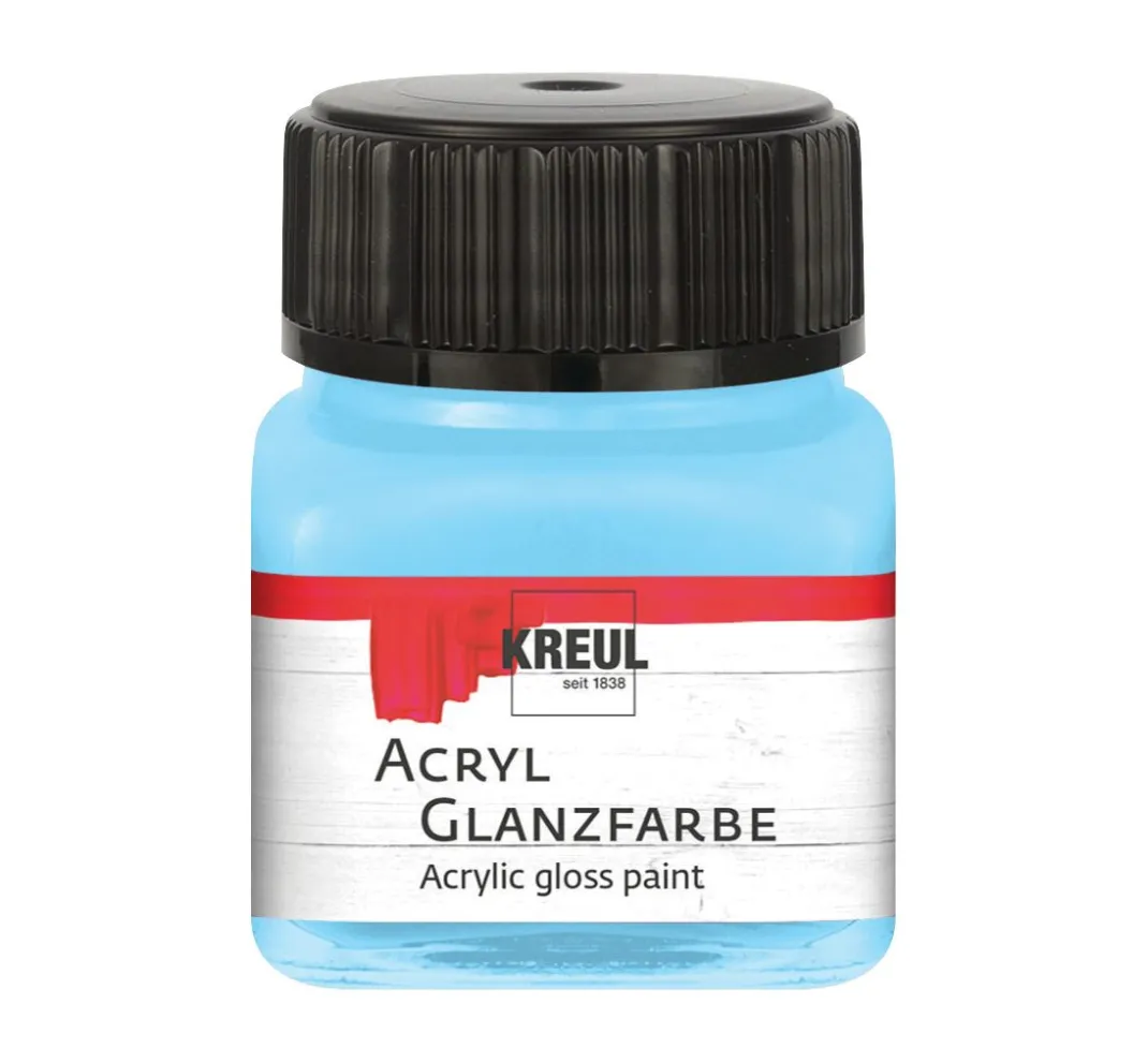 Kreul Kreative Bastelfarbe>KREUL Acryl Glanzfarbe, 20 ml