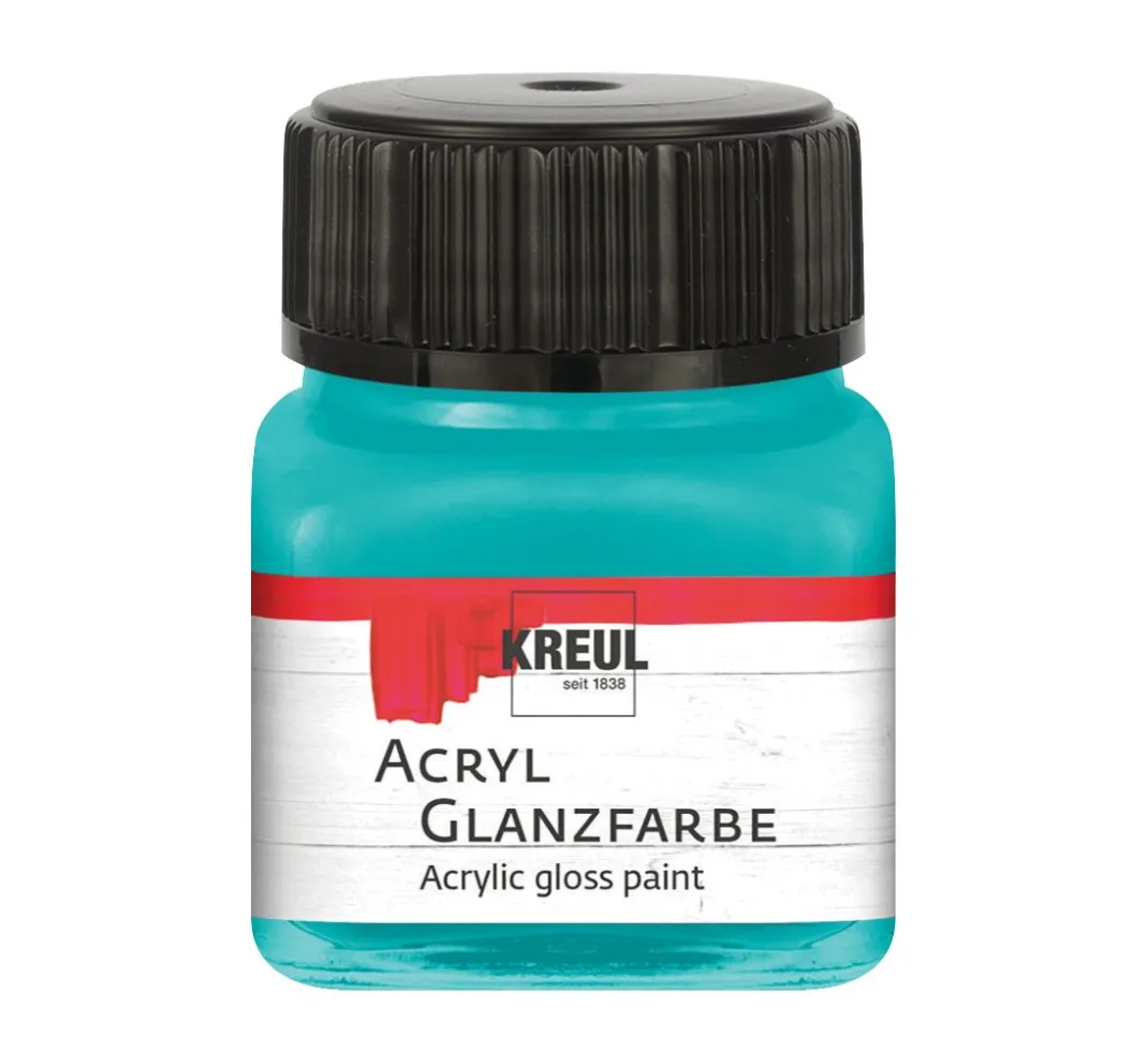 Kreul Kreative Bastelfarbe>KREUL Acryl Glanzfarbe, 20 ml