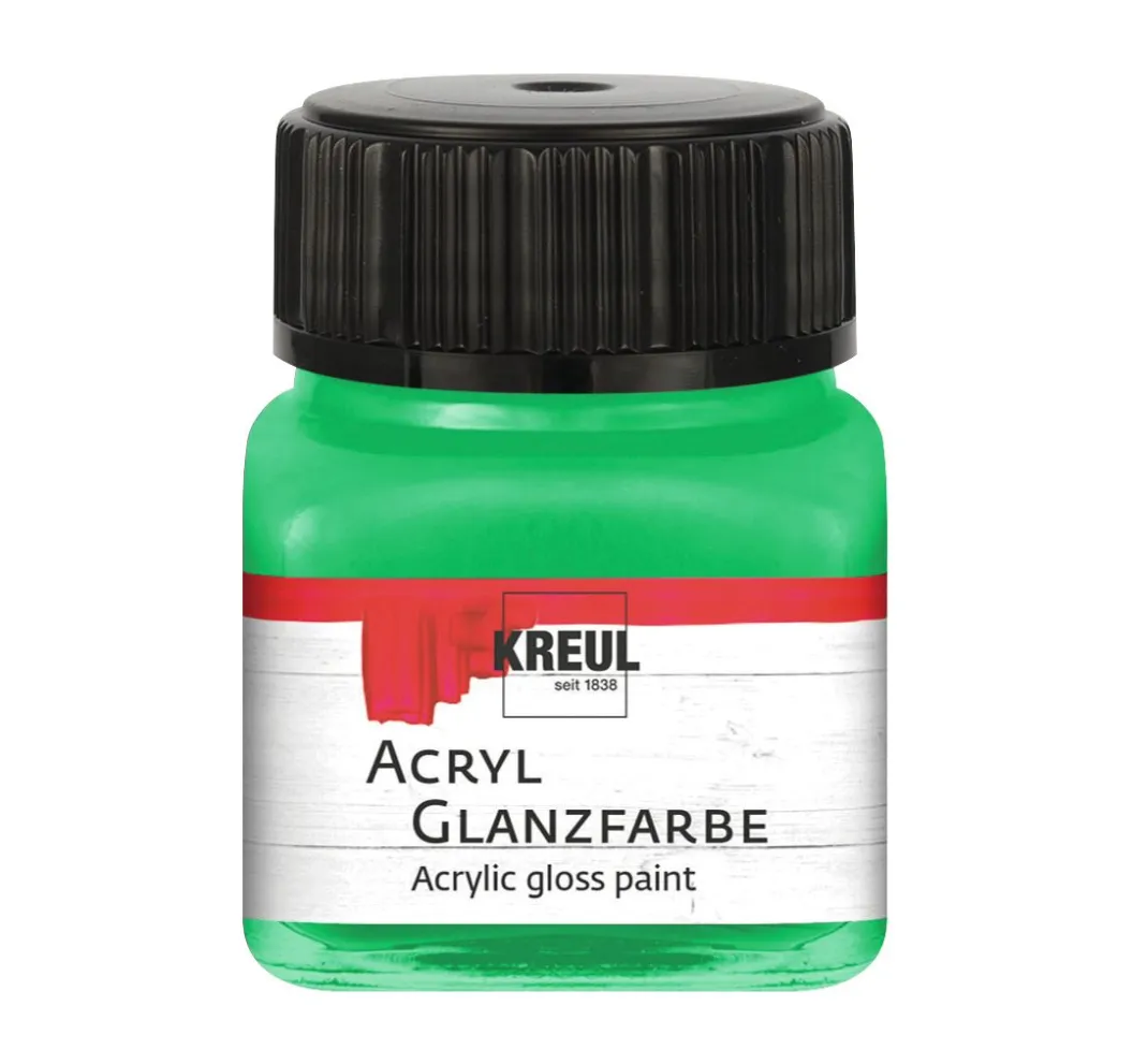 Kreul Kreative Bastelfarbe>KREUL Acryl Glanzfarbe, 20 ml