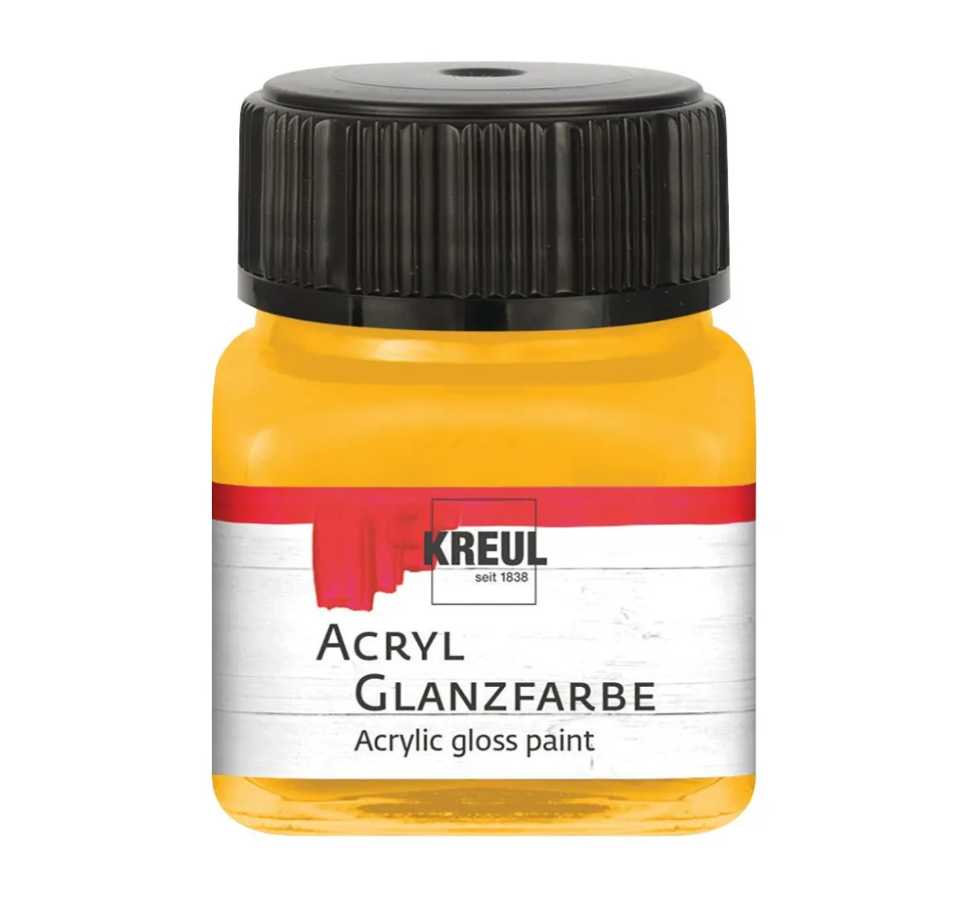 Kreul Kreative Bastelfarbe>KREUL Acryl Glanzfarbe, 20 ml